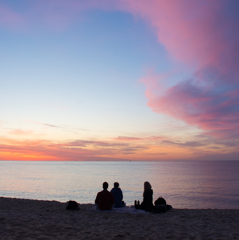 Sunrise Barcelona (square)